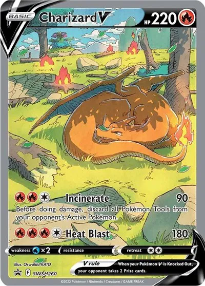 Charizard V SWSH260 Promo