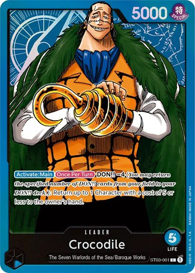 one piece card game warlord deck BANDAI TCG: The Seven Warlords of The Sea Starter ST-03Japanese : Toys & Games 02 Rarity Starter Deck 3: The Seven