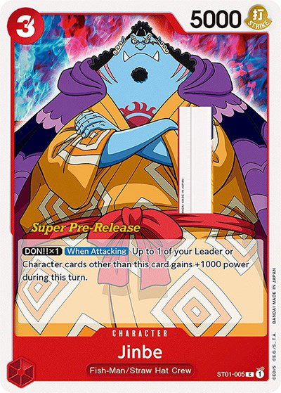 Super Pre-Release Starter Deck 1: Straw Hat Crew - One Piece Card List and  Prices