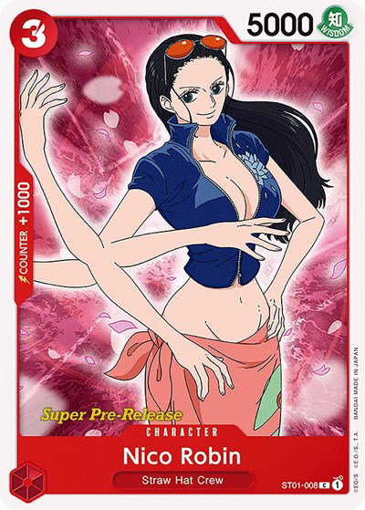 Super Pre-Release Starter Deck 1: Straw Hat Crew - One Piece Card