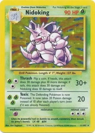 base set unlimited pokemon cards value Pokemon - 1999 Base Set - Unlimited & Shadowless Vintage WoTC - Choose Your Card