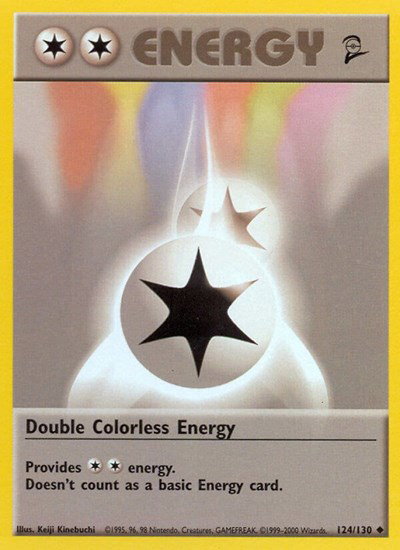 Double Colorless Energy 124 — Base Set 2
