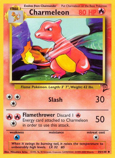 Charmeleon 35 — Base Set 2