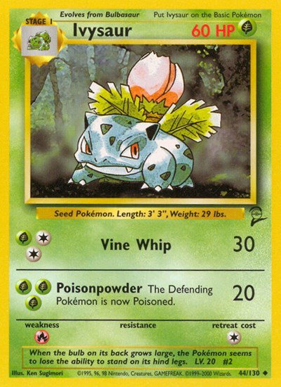 Ivysaur 44 — Base Set 2