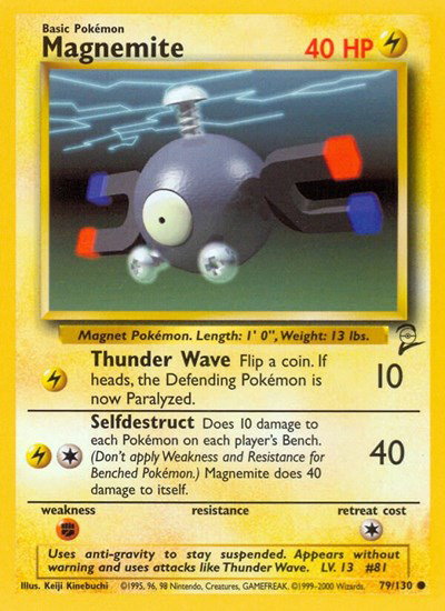Magnemite 79 — Base Set 2
