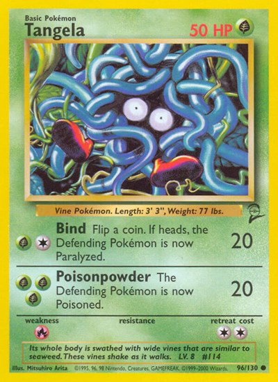 Tangela 96 — Base Set 2