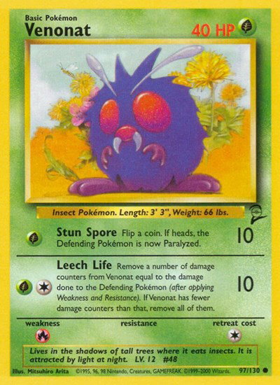 Venonat 97 — Base Set 2