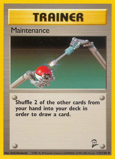 Maintenance 112 — Base Set 2
