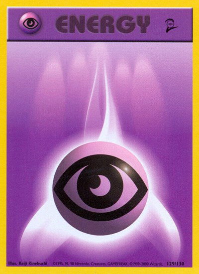 Psychic Energy 129 — Base Set 2