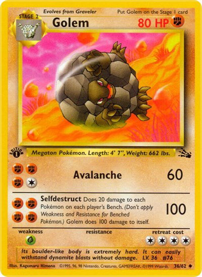 Golem 36 — Fossil
