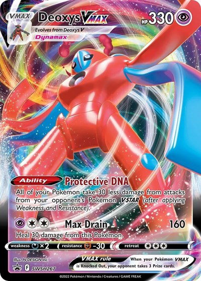 Deoxys VMAX - SWSH267 - Sword & Shield Promo Pokemon - Collectr