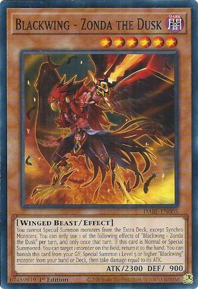 Darkwing Blast - YuGiOh Card List and Prices