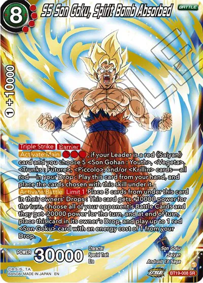 Fighter's Ambition - Dragon Ball Super Card List and Prices Fighter's Ambition - Dragon Ball Super Card List and Prices
