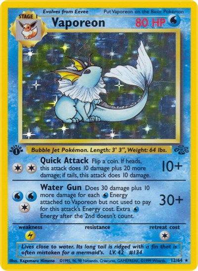 Vaporeon 12 — Jungle