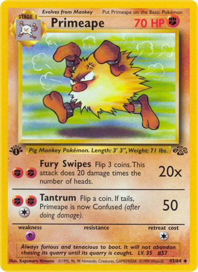 Primeape 43 — Jungle