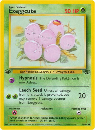 Exeggcute 52 — Jungle