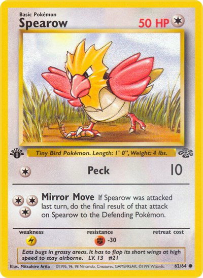Spearow 62 — Jungle