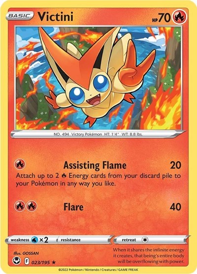 Victini 023/195 — Silver Tempest