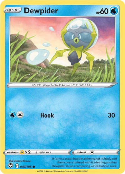 Dewpider 047/195 — Silver Tempest