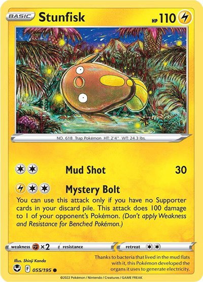Stunfisk 055/195 — Silver Tempest