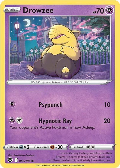 Drowzee 060/195 — Silver Tempest
