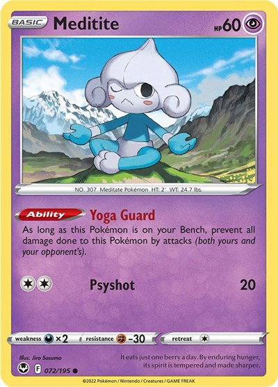 Meditite 072/195 — Silver Tempest