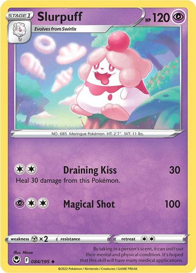 Slurpuff 084/195 — Silver Tempest
