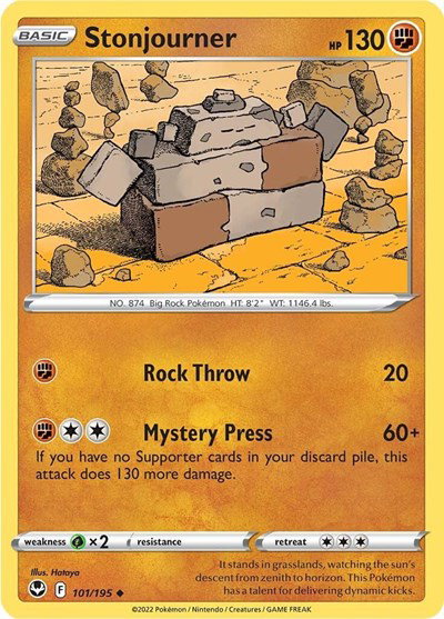 Stonjourner 101/195 — Silver Tempest