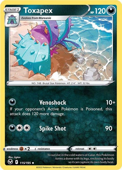 Toxapex 115/195 — Silver Tempest