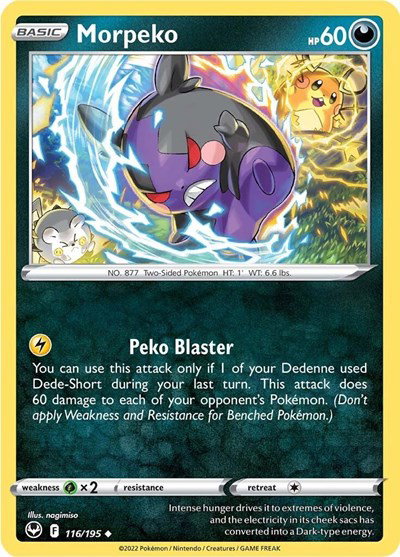 Morpeko 116/195 — Silver Tempest