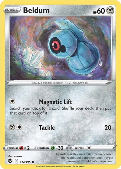Beldum 117/195 — Silver Tempest