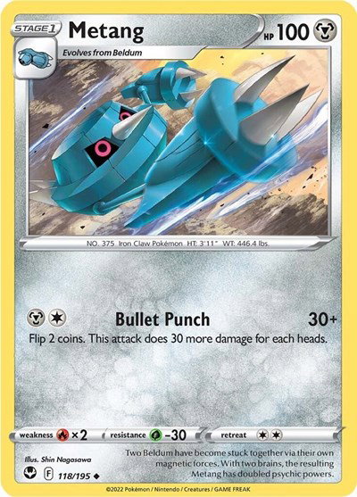 Metang 118/195 — Silver Tempest