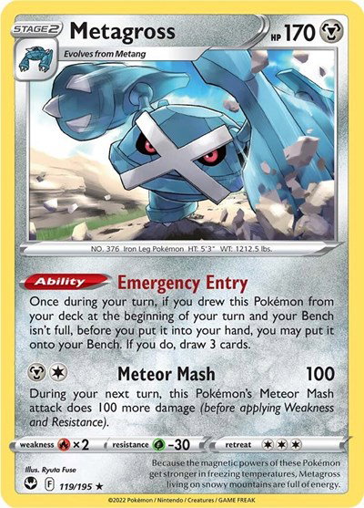 Metagross 119/195 — Silver Tempest