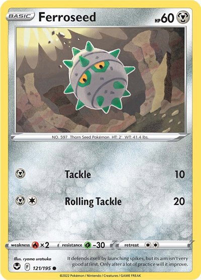 Ferroseed 121/195 — Silver Tempest