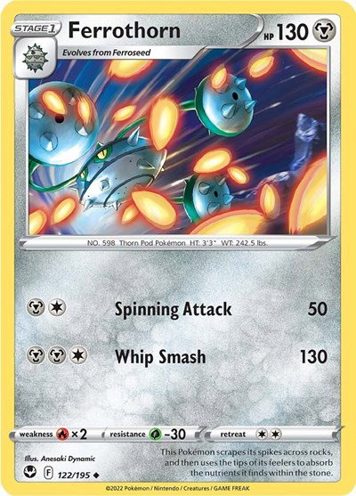 Ferrothorn 122/195 — Silver Tempest