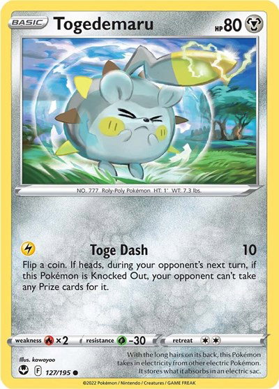 Togedemaru 127/195 — Silver Tempest