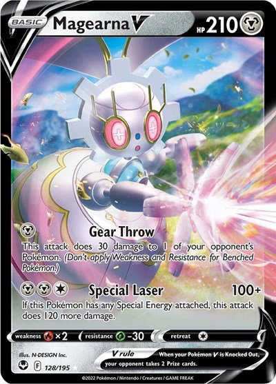 Magearna V 128/195 — Silver Tempest