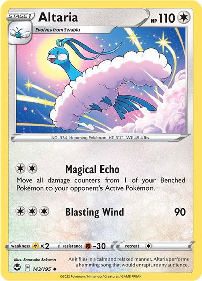 Altaria 143/195 — Silver Tempest