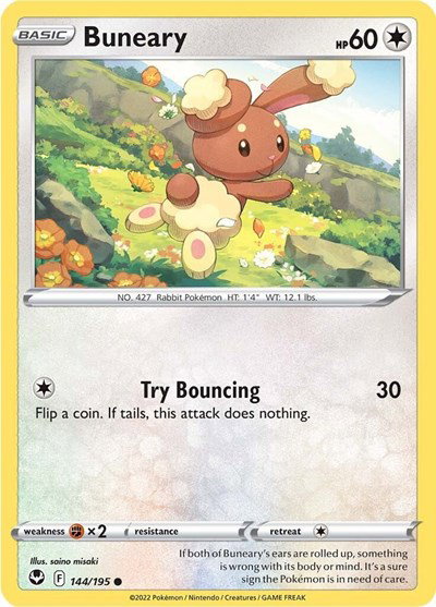 Buneary 144/195 — Silver Tempest