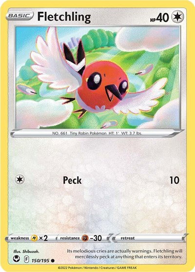 Fletchling 150/195 — Silver Tempest