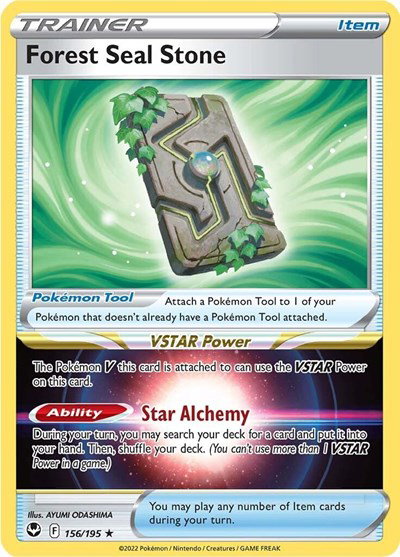 Forest Seal Stone 156/195 — Silver Tempest