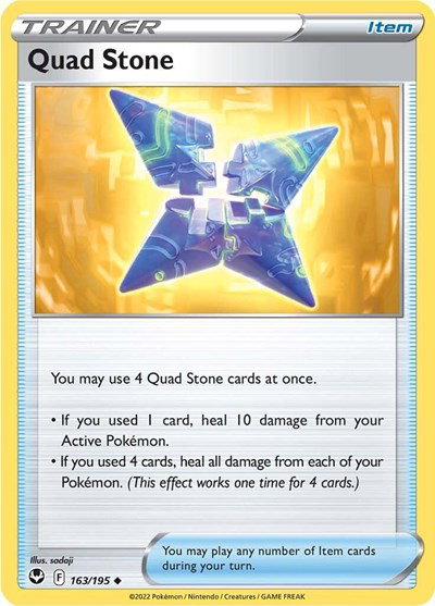 Quad Stone 163/195 — Silver Tempest