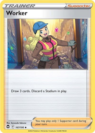 Worker 167/195 — Silver Tempest