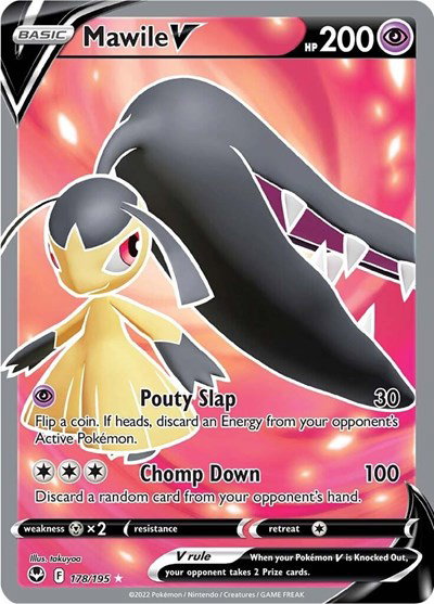 Mawile V (Full Art) 178/195 — Silver Tempest