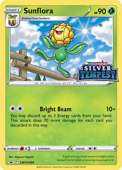 Sunflora (Prerelease) SWSH269 — Sword & Shield Promo