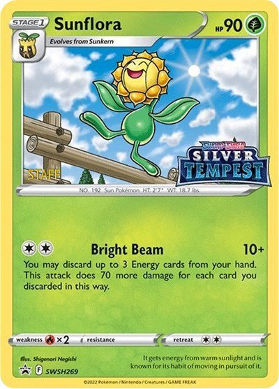 Sunflora (Prerelease) [STAFF] SWSH269 — Sword & Shield Promo