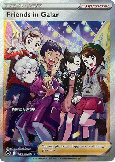 Friends in Galar - TG23/TG30 - Silver Tempest Trainer Gallery Pokemon -  Collectr