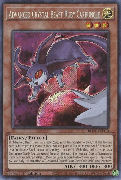 Battles of Legend: Crystal Revenge - YuGiOh Card List and Prices