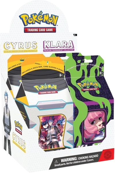 Cyrus/Klara Premium Tournament Collection Display 