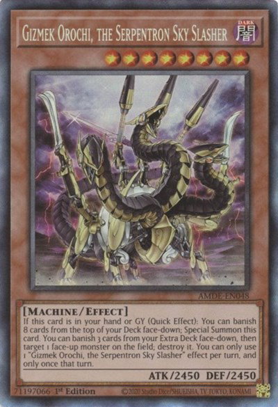 Gizmek Orochi, the Serpentron Sky Slasher (CR) 